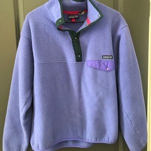 Retro Patagonia Purple Pullover